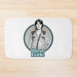 Steve Earle ∆∆ Vintage Look Original Design Bath Mat