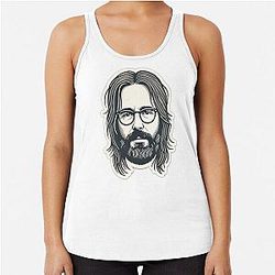 Steve Earle Racerback Tank Top
