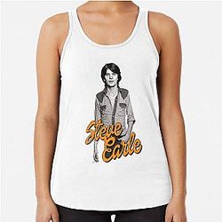 Steve Earle  Racerback Tank Top