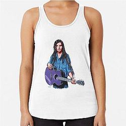 Steve Earle Racerback Tank Top