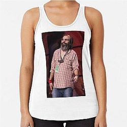 Steve Earle -  Photograph Racerback Tank Top