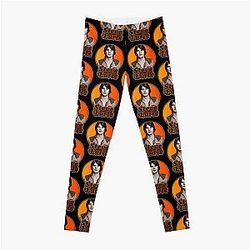 Retro Steve Earle Tribute  Leggings