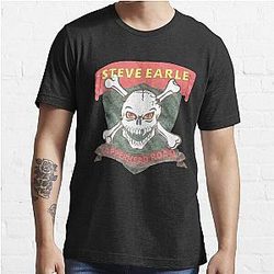 Find 1988 Steve Earle Copperhead Toad Album Promo T-Shirt Essential T-Shirt