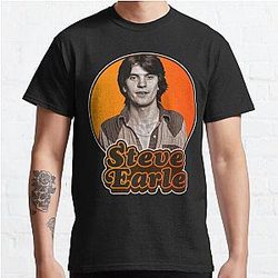 Retro Steve Earle Tribute Classic T-Shirt