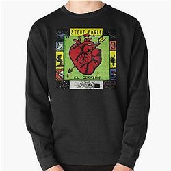 El Corazon Steve Earle Pullover Sweatshirt