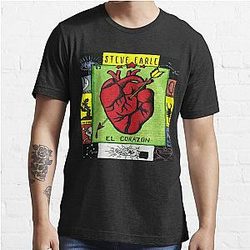 El Corazon Steve Earle Essential T-Shirt