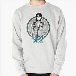 Steve Earle ∆∆ Vintage Look Original Design Pullover Sweatshirt