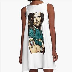 Steve Earle A-Line Dress