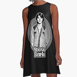 Steve Earle A-Line Dress