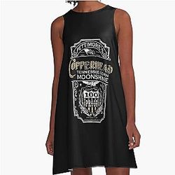 Steve Earle Inspired Copperhead Road  A-Line Dress