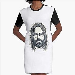 Steve Earle Graphic T-Shirt Dress