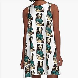 Steve Earle A-Line Dress