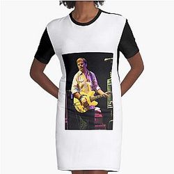 Steve Earle - Photograph Graphic T-Shirt Dress