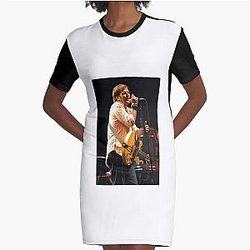 Steve Earle - Photograph Graphic T-Shirt Dress