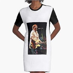 Steve Earle - Photograph Graphic T-Shirt Dress
