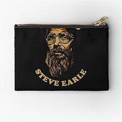 Listen to Steve Earle Zipper Pouch
