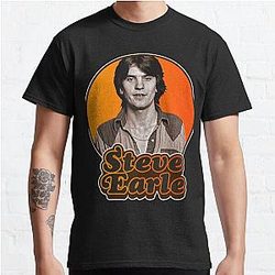 Retro Steve Earle Tribute  Classic T-Shirt