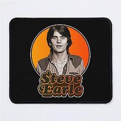 Retro Steve Earle Tribute  Mouse Pad
