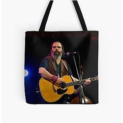 Steve Earle Live  All Over Print Tote Bag