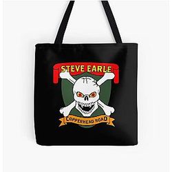 Steve Earle All Over Print Tote Bag