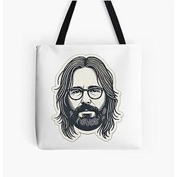Steve Earle All Over Print Tote Bag