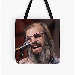 Steve Earle -  Photograph All Over Print Tote Bag