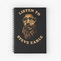 Listen to Steve Earle Spiral Notebook