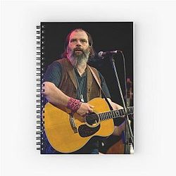 Steve Earle Live  Spiral Notebook
