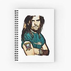 Steve Earle Spiral Notebook