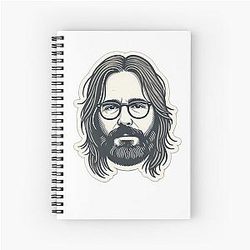 Steve Earle Spiral Notebook