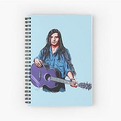 Steve Earle Spiral Notebook