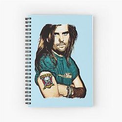 Steve Earle Spiral Notebook