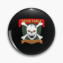 Steve Earle Pin