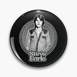 Steve Earle Pin