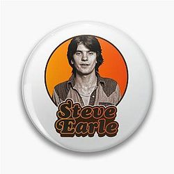 Steve Earle Pin
