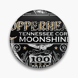 Steve Earle Inspired Copperhead Road  Pin