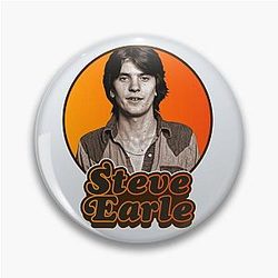 Steve Earle Pin