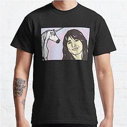 Steve Perry and Unicorn  Classic T-Shirt