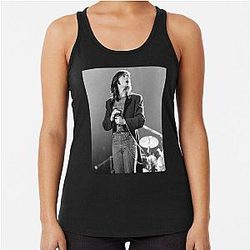 Steve Perry Art  Racerback Tank Top