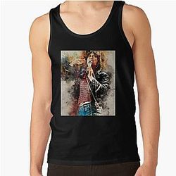 Steve Perry Art  Tank Top