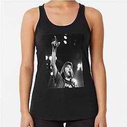 Steve Perry Art  Racerback Tank Top