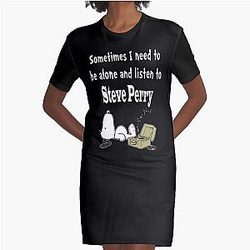 Steve perry journey  Graphic T-Shirt Dress