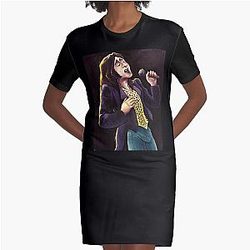 Steve Perry Art  Graphic T-Shirt Dress