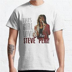 steve perry vocalis, journey band Classic T-Shirt