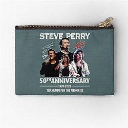 Steve Perry 50th anniversary 1970 Zipper Pouch