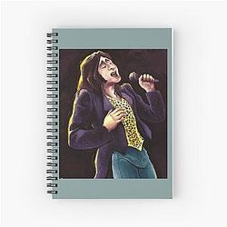 Steve Perry Art  Spiral Notebook