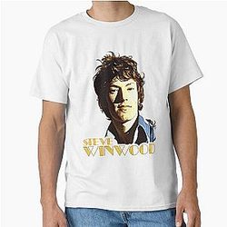 Beautiful Steve Winwood traffic Rock Band Tee Fans Classic T-Shirt