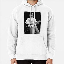 Steve Winwood BW Photograph Pullover Hoodie