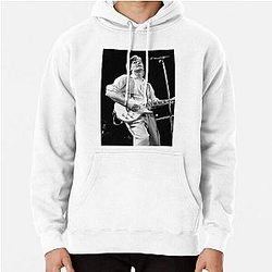 Steve Winwood BW Photograph Pullover Hoodie