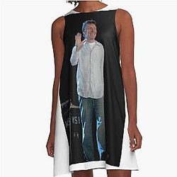 Steve Winwood Photograph A-Line Dress